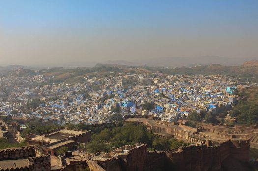The blue city, Jodhpur.
